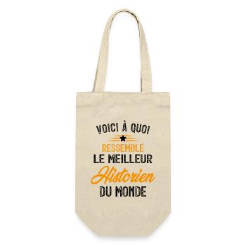Voici à quoi ressemble le meilleur Historien - Sac à bouteille - nature - Devant