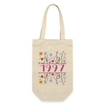 1997 Legendary Since 1997 Birthday 1997 Women - Gift Bag for Bottles - nature - Front
