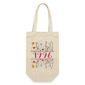 1996 Legendary Since 1996 Birthday 1996 Women - Gift Bag for Bottles - nature - Front