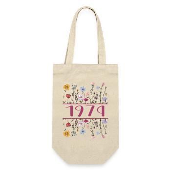 1974 Legendary Since 1974 Birthday 1974 Women - Gift Bag for Bottles - nature - Front
