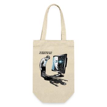 The Reflection is a Lie - Gift Bag for Bottles - nature - Front
