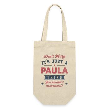 C’est un truc de Paula - Sac à bouteille - nature - Devant