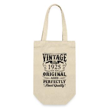Vintage Made In 1925 99 ans d’être génial - Sac à bouteille - nature - Devant
