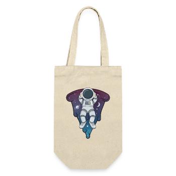 astronaut pizza,astronomy Space Solar System - Gift Bag for Bottles - nature - Front
