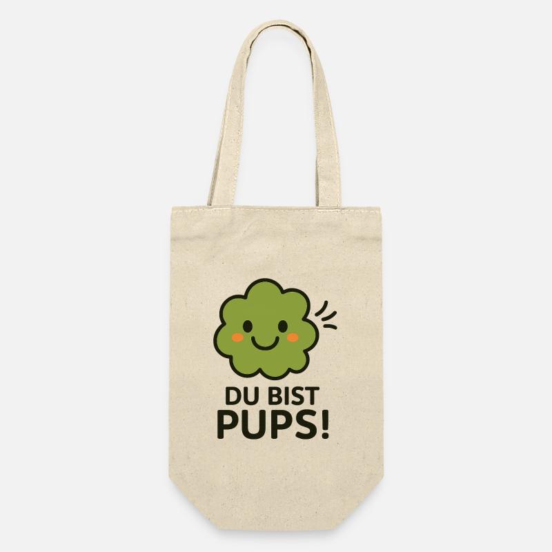 fart - Gift Bag for Bottles - nature