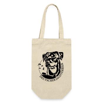 German Hunting Terrier Hunting Dogs Dogs Wilsigns - Gift Bag for Bottles - nature - Front
