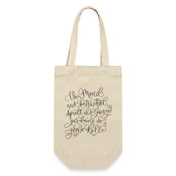 Seen from the moon - Gift Bag for Bottles - nature - Front