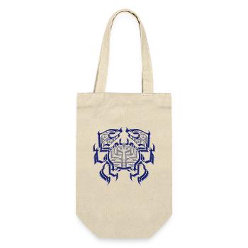 Crab Drawing Style Tattoo Calligraphy - Gift Bag for Bottles - nature - Front