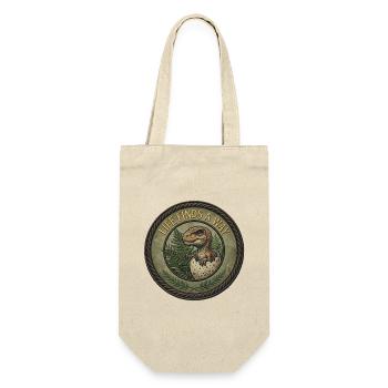 Dino Hatch Patch Forest - Gift Bag for Bottles - nature - Front