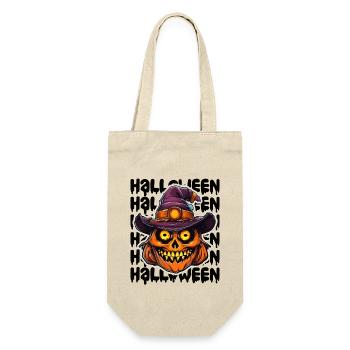 Design d’Halloween effrayant pour la prochaine fête - Sac à bouteille - nature - Devant