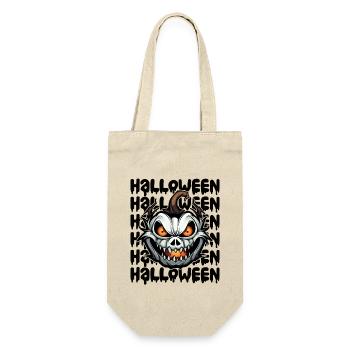Design d’Halloween effrayant pour la prochaine fête - Sac à bouteille - nature - Devant