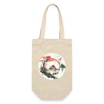 Ying and Yang Artwork - Gift Bag for Bottles - nature - Front