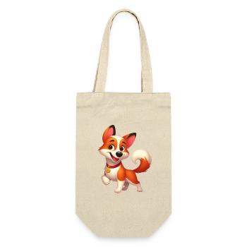 fox terrier 8 - Sac à bouteille - nature - Devant