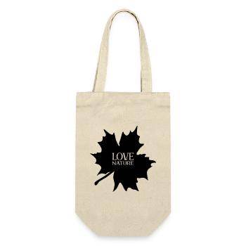 AIMEZ LA NATURE - Sac à bouteille - nature - Devant