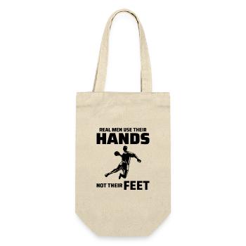 Handball Joueur Sport Équipe Handballeur - Sac à bouteille - nature - Devant