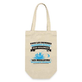 Les meilleurs deviennent pêcheurs - Sac à bouteille - nature - Devant