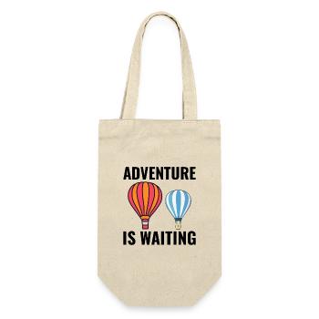 Hot Air Ballooning Hopper Balloon Ride Balloonist - Gift Bag for Bottles - nature - Front