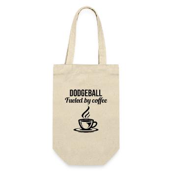 Dodgeball Player Coach Team Sports Coffee Funny - Gift Bag for Bottles - nature - Front