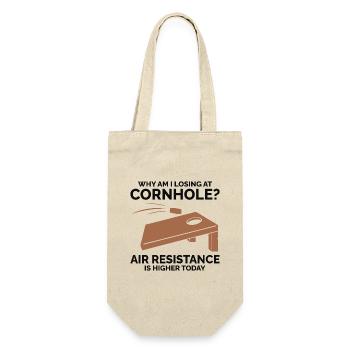 Pourquoi est-ce que je perds à Cornhole ? Résistance à l’air plus élevée - Sac à bouteille - nature - Devant