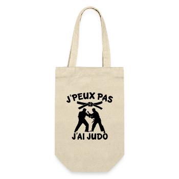 je peux pas j'ai judo - Sac à bouteille - nature - Devant