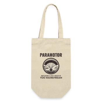 Paramotor Pilot Paramotoring Powered Paraglider - Gift Bag for Bottles - nature - Front