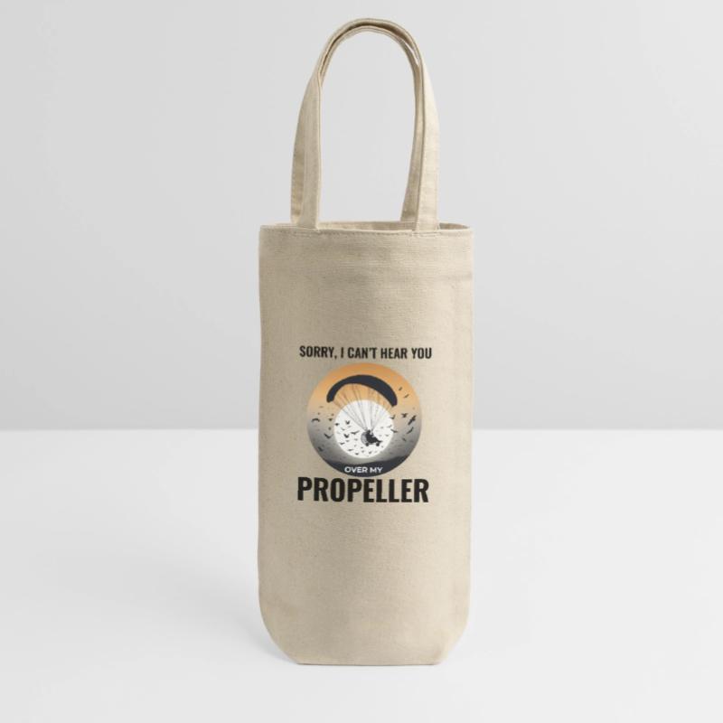 Paramotor Pilot Paramotoring Powered Paraglider Gift Bag for Bottles
