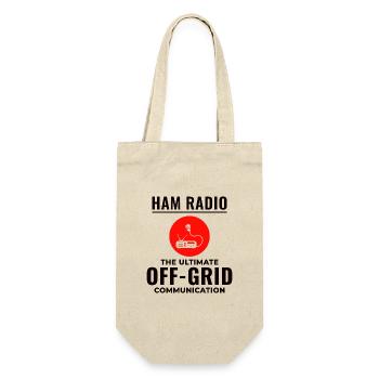 Opérateur radio amateur Fréquence des ondes radio - Sac à bouteille - nature - Devant