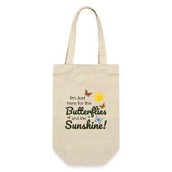 Butterfly Sunshine Insect Collector Entomology - Gift Bag for Bottles - nature - Front