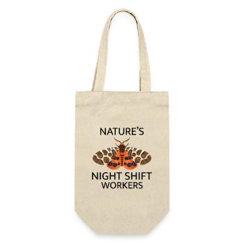 Moth Nocturnal Animal Insect Collector Entomology - Gift Bag for Bottles - nature - Front
