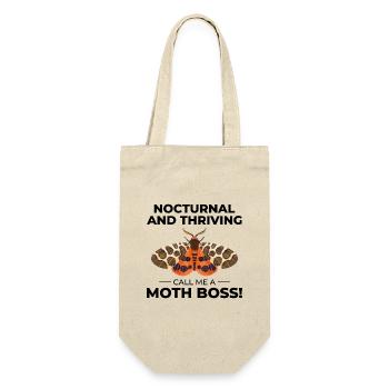 Moth Nocturnal Animal Insect Collector Entomology - Gift Bag for Bottles - nature - Front
