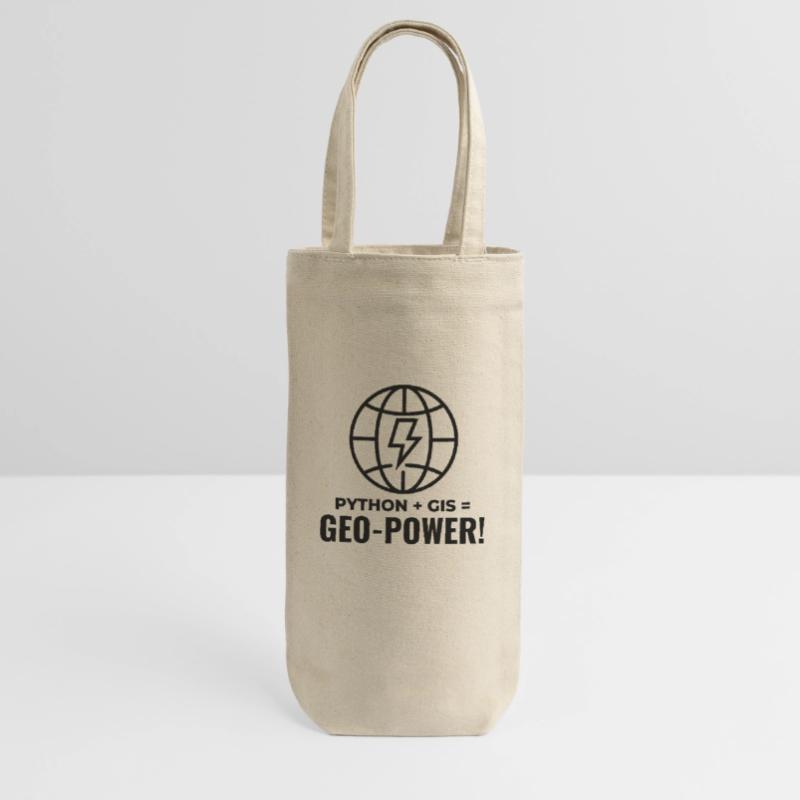 Python GIS Geo-Power Programming Geospatial Gift Bag for Bottles