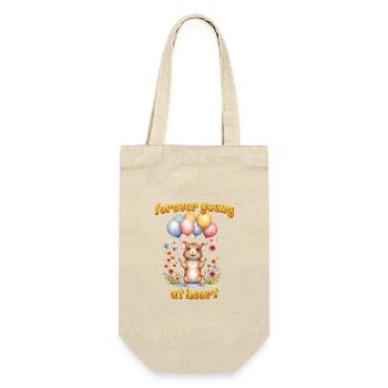 Forever young at heart, happy bday! - Gift Bag for Bottles - nature - Front