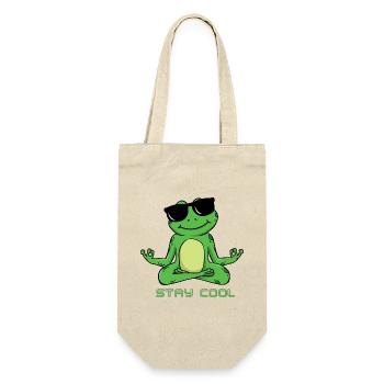 STAY COOL 1 - Gift Bag for Bottles - nature - Front