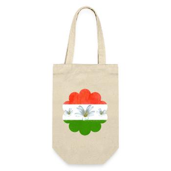 Ungarn Fahne ungarische Flagge - Geschenkbeutel für Flaschen - Natur - Vorne