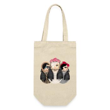 Matryoshka Trio: Sweta Rosa Jayne - Gift Bag for Bottles - nature - Front