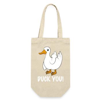 Drôle de canard vous canard - Sac à bouteille - nature - Devant