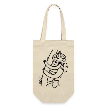 Anti-Zoo Foul - Gift Bag for Bottles - nature - Front