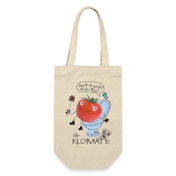 Klomate - Gift Bag for Bottles - nature - Front