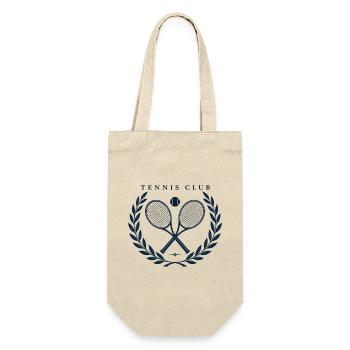 Vintage Tennis Club -Retro Country Club Aesthetic- - Gift Bag for Bottles - nature - Front