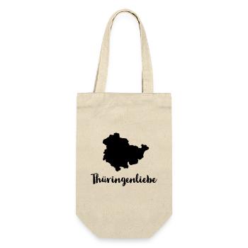 Thüringen Liebe - Geschenkbeutel für Flaschen - Natur - Vorne