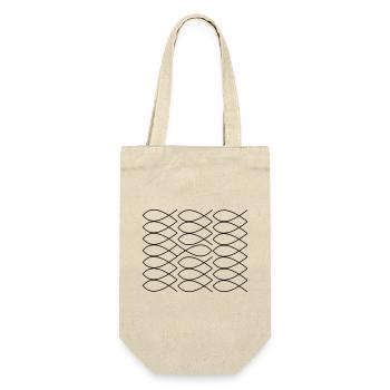 Fish - swim against the current - Gift Bag for Bottles - nature - Front