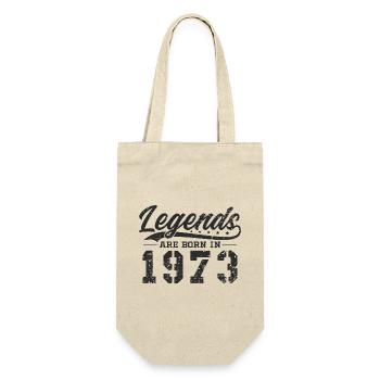 Né en 1973 Cadeau d’anniversaire Legends - Sac à bouteille - nature - Devant
