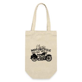 Rétro 1967 Moto Motard Moto Anniversaire 1967 - Sac à bouteille - nature - Devant