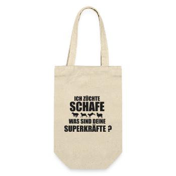 Sheep Sheep Sheep Breeder Gift - Gift Bag for Bottles - nature - Front