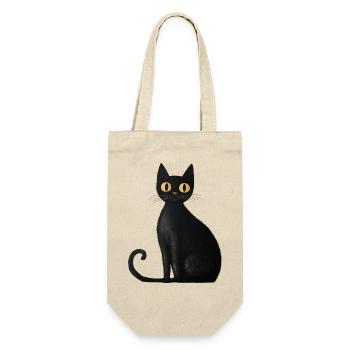 Feed Me Human, Chemise d’amoureux des chats, Sacs, Chemise, Débardeur - Sac à bouteille - nature - Devant