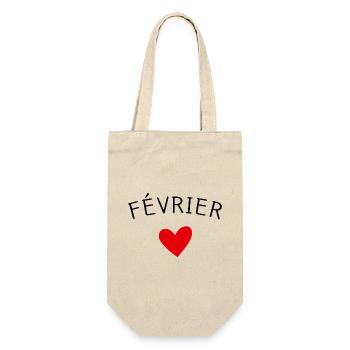 Future maman Février – Bébé en route ❤️ - Sac à bouteille - nature - Devant