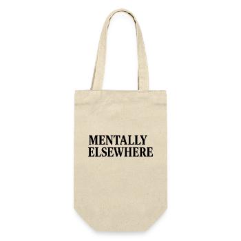 MENTALLY ELSEWHERE - Gift Bag for Bottles - nature - Front