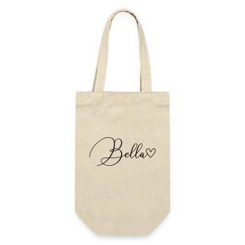 Bella Nom Prénom Fille - Sac à bouteille - nature - Devant