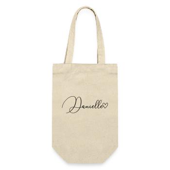 Danielle Nom Prénom Fille - Sac à bouteille - nature - Devant