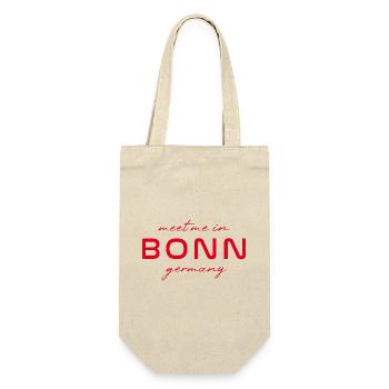 Bonn T-Shirt – Perfekt für Fans & Liebhaber - Geschenkbeutel für Flaschen - Natur - Vorne